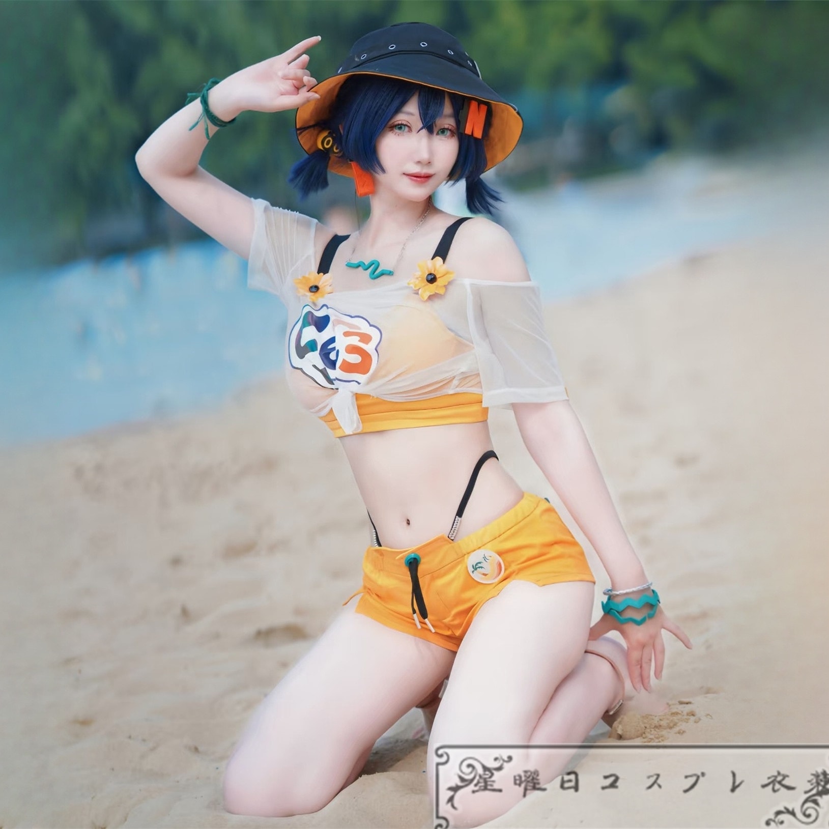 『一部在庫あり』 ゼンレスゾーンゼロ ゼンゼロ リン Belle summer skin コスプレ衣装 コスチューム