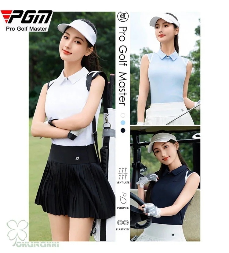 ゴルフ 半袖ポロシャツ ゴルフウェア 通気速幹 ストレッチ シャツ レディース ポロシャツ 春夏新作モデル2504glst04