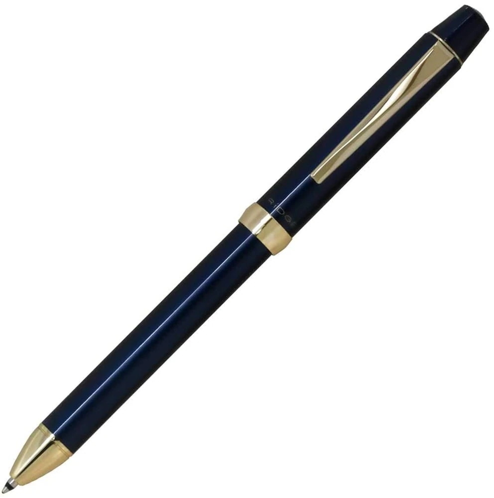 （まとめ買い）多機能ペン 3+1 リッジ 0.7mm ネイビー BTHRT5SR-NV [x3]