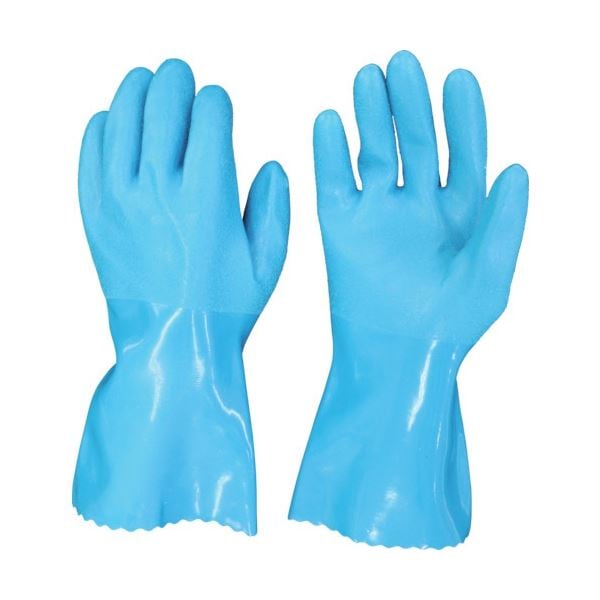 （まとめ）三重化学工業 ミエローブ ハイブリッド L ブルー NO.500-L 1双 [x5セット]