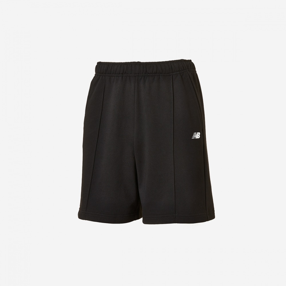 ニューバランスユニエッセンシャルピンタックショーツパンツ NBNVEB1053-(19) ブラック