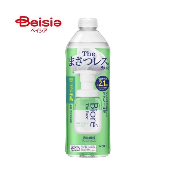 ビオレ ザフェイス 泡洗顔料 アクネケア つめかえ用 340ml