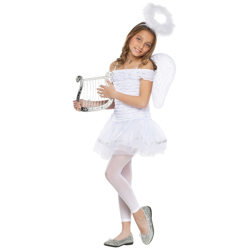 コスプレ 仮装 リトルエンジェル 子供用 L 【 コスプレ 衣装 ハロウィン 仮装 コスチューム 子供 天使 キッズ パーティーグッズ 子ども用 こども 】
