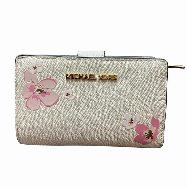 マイケル・コース ジェット セット トラベル ビルフォード 財布 2つ折り財布 【中古】