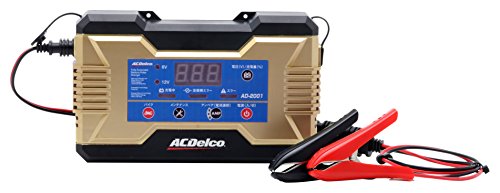ACDelco(エーシーデルコ) パルス&マイコン制御 全自動バッテリーチャージャー 6V/12V共