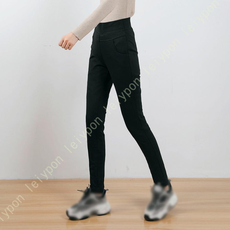 ダウンパンツ レディース ロングパンツ 防寒パンツ カジュアルパンツ スキニーパンツ 無地パンツ 厚手パンツ ボ 着痩せ 黒 冷え対策 美シルエット 美脚