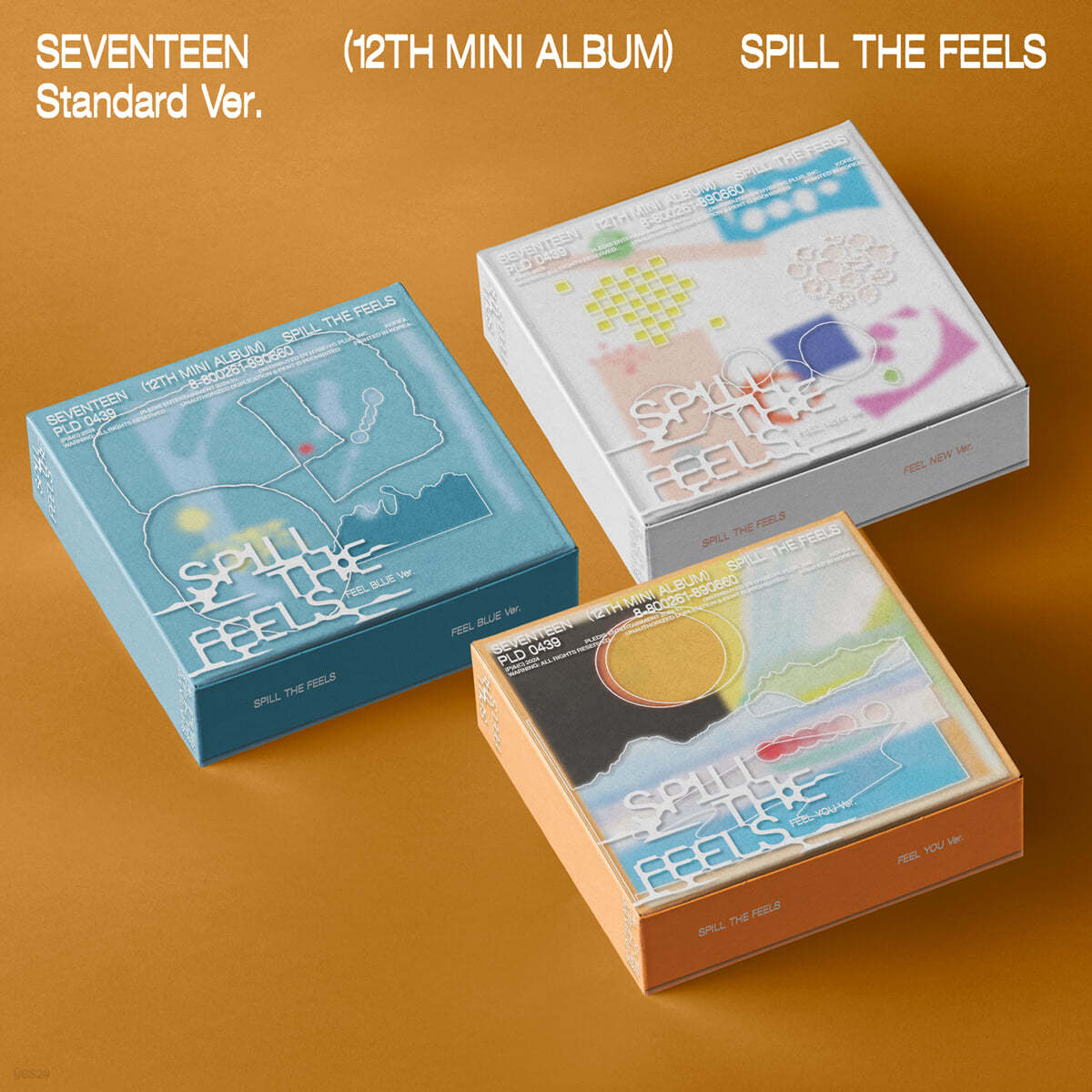 SEVENTEEN 12th Mini Album SPILL THE FEELS [3종 SET]
