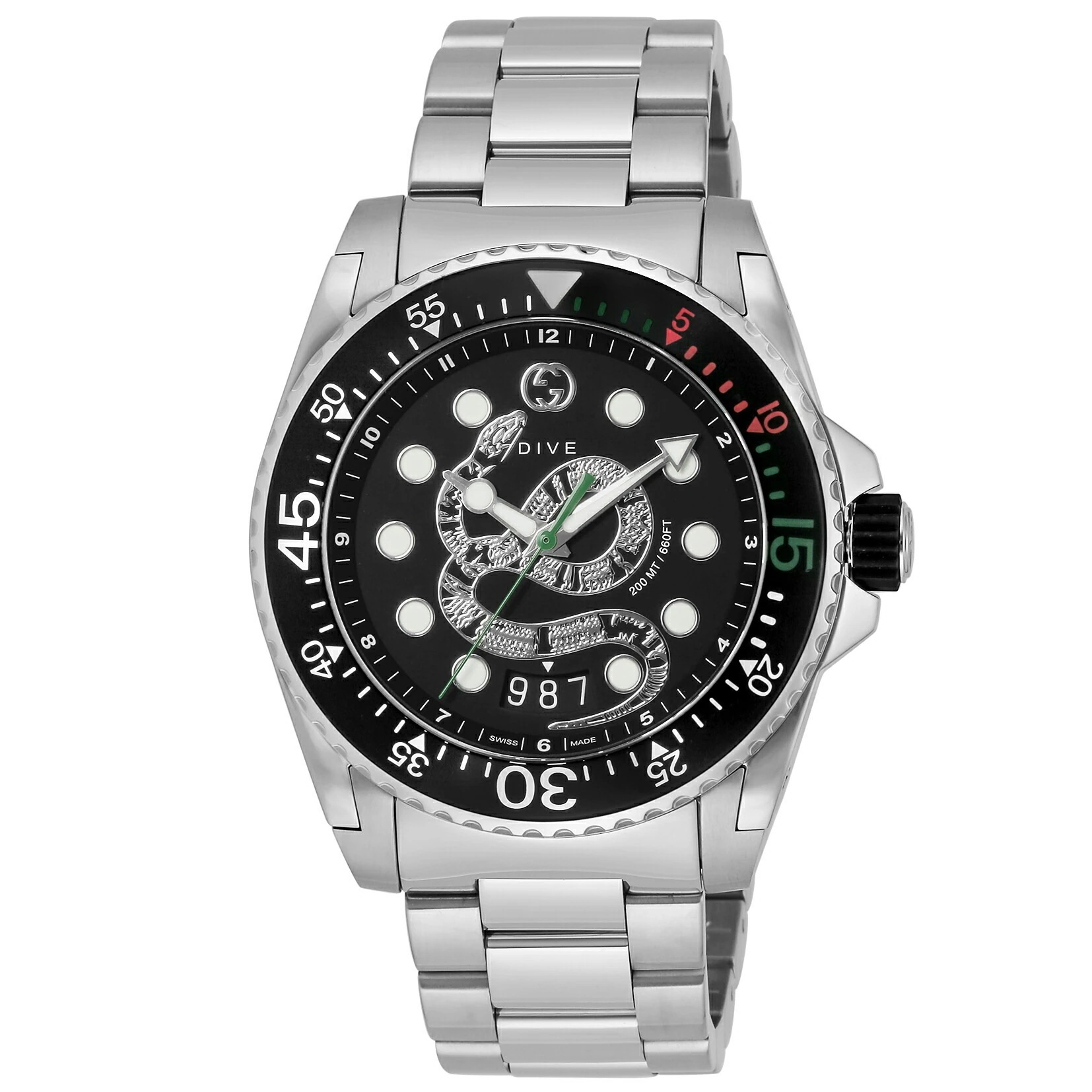 DIVE YA136218 腕時計 メンズ ブラック クオーツ アナログ 並行輸入品