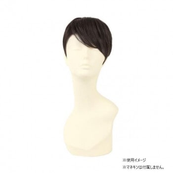 プリシラ 男性用5分ウィッグ ストレートショート 耐熱 ショコラブラック GB-21-TCK