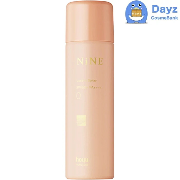 ホーユー ナイン ルーセントスプレー 0 60g　6点セット　　ヘアスタイリング剤 ヘアスプレー　　UVカット SPF50+ PA++++　　nc