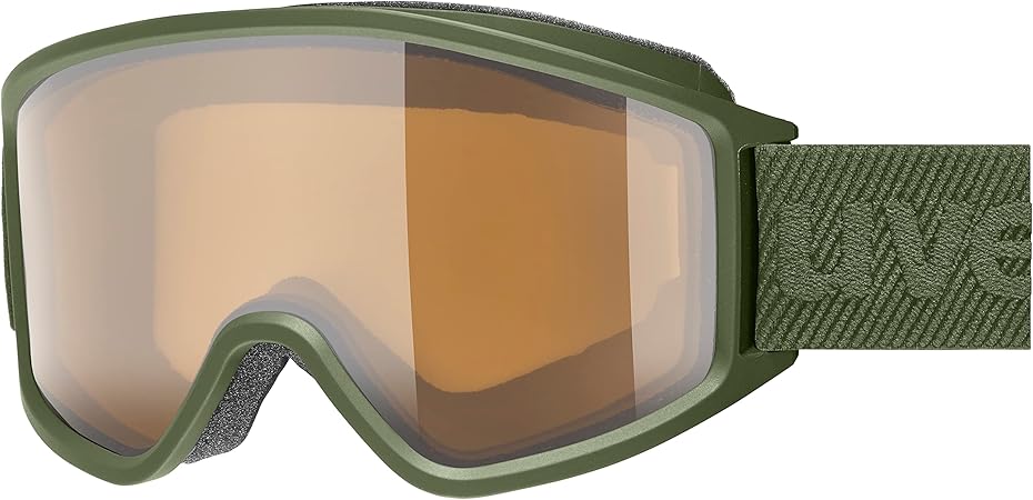 スキースノーボードゴーグル ユニセックス 偏光レンズ アジアンフィット メガネ使用可 g.gl 3000 P クロコマット