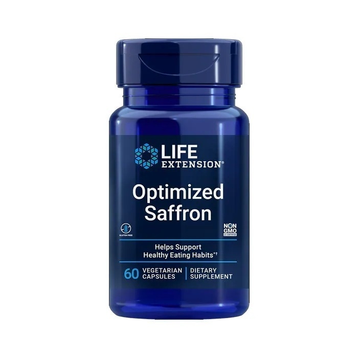 サフラン Satiereal配合 60粒 ライフエクステンション オプティマイズ サフラン