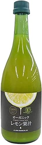 テルヴィス 有機レモン果汁 720ml 6本セット