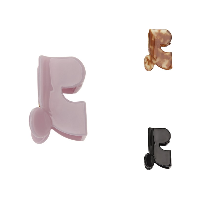 【REST & RECREATION】 LOGO HAIR CLIP(M) : 3COLORS