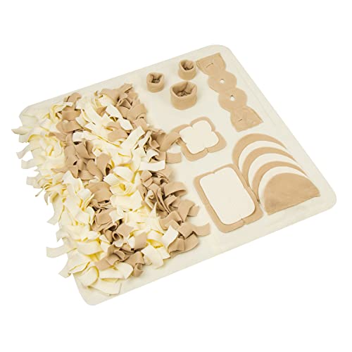 犬 おもちゃ ノーズワークマット 嗅覚強化 運動不足 ストレス発散 分離不安・早食い防止 食いちぎる対策 集中力向上 犬猫兼用 ちいく玩具 ペット用品