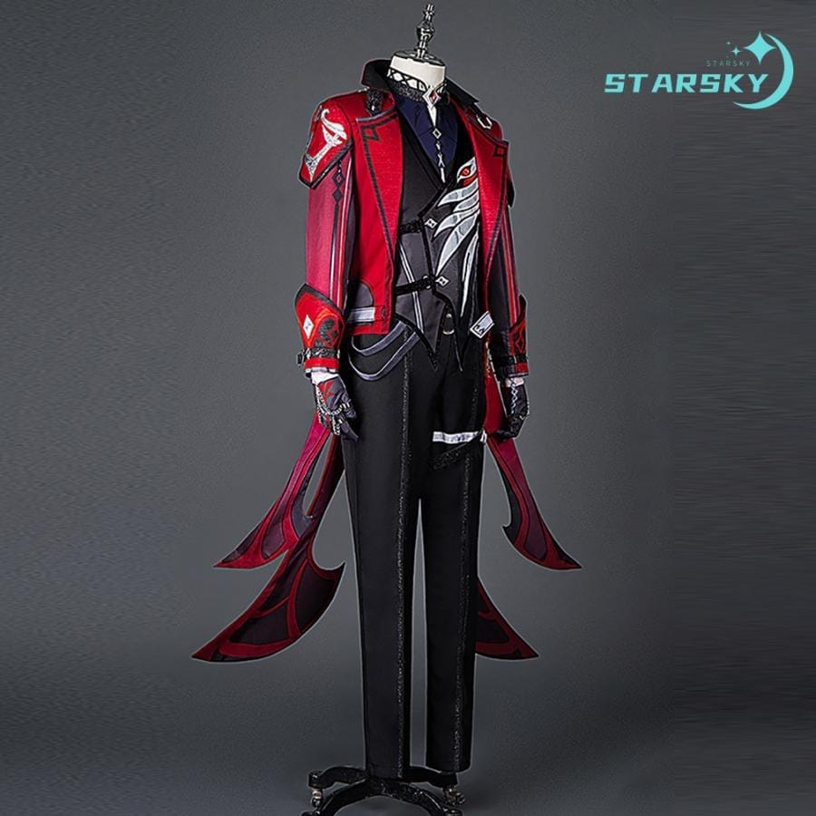 パーティーイベント用品コスチューム一式ディルック 衣装 パーティー 仮装 コスプレ 二次会 演出服 イベント Genshin 変装 原神 ラグヴィンド-スキン