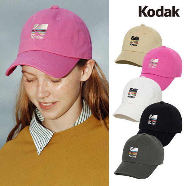 [公式](通常価格:45,000ウォン)レインボー刺繍ボールキャップ(5 COLOR)