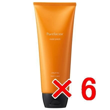 【送料無料】 ミアンビューティー ／ ピュアファクター モイストパック 230g ／ 6個セット