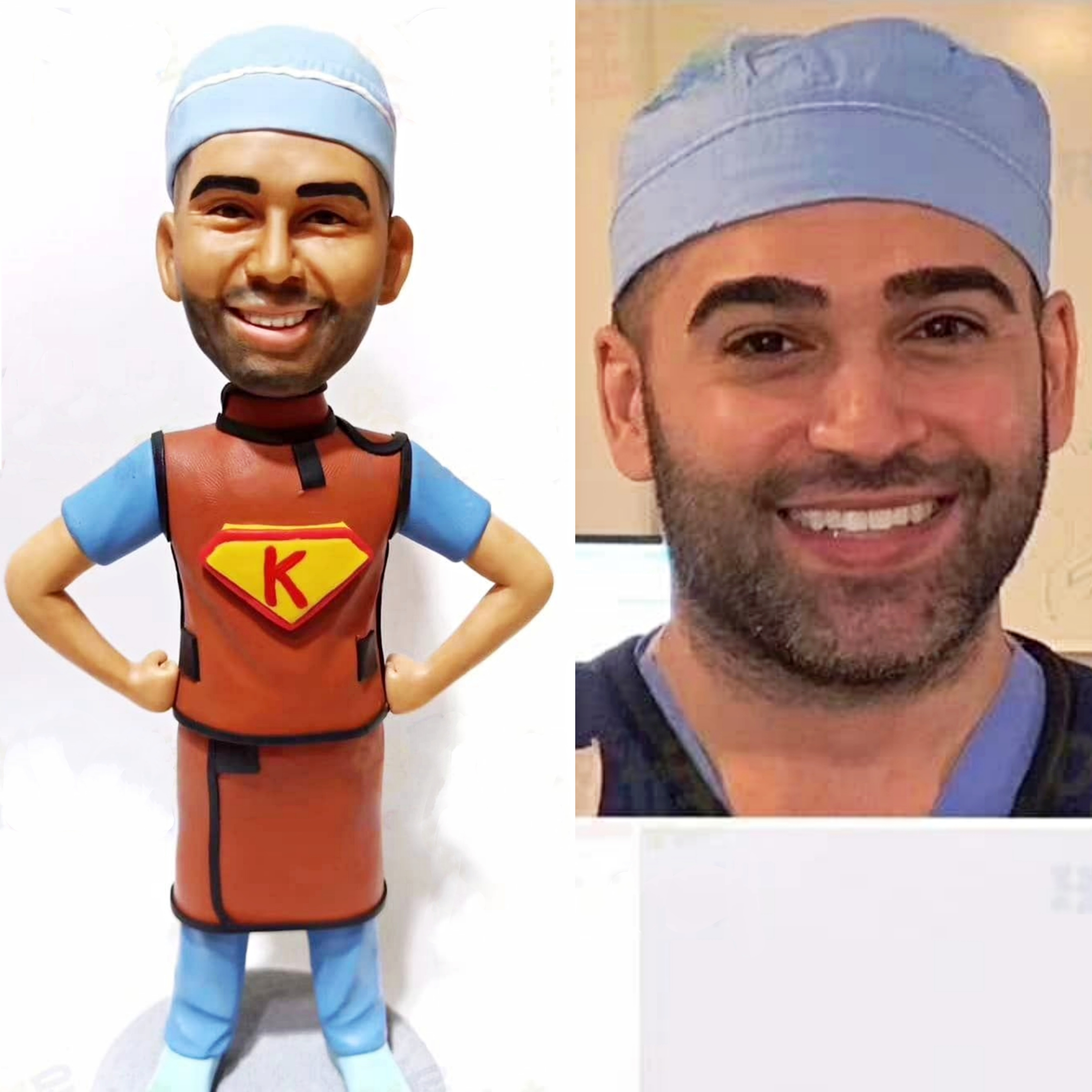 【オーダーメイド】3D肖像画 似顔絵 人形 フィギュア 彼氏 彼女 誕生日 ケーキトッパー 記念日 カップル 友達 プレゼント