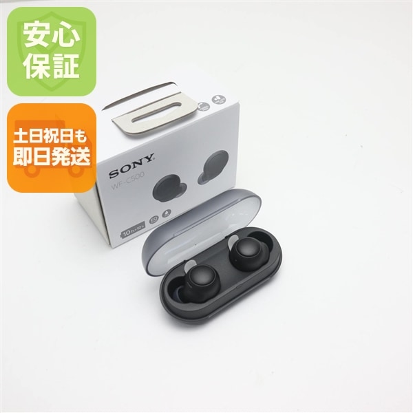 新品未使用 WF-C500 ブラック スマホ 本体 即日発送 土日祝発送OK 18