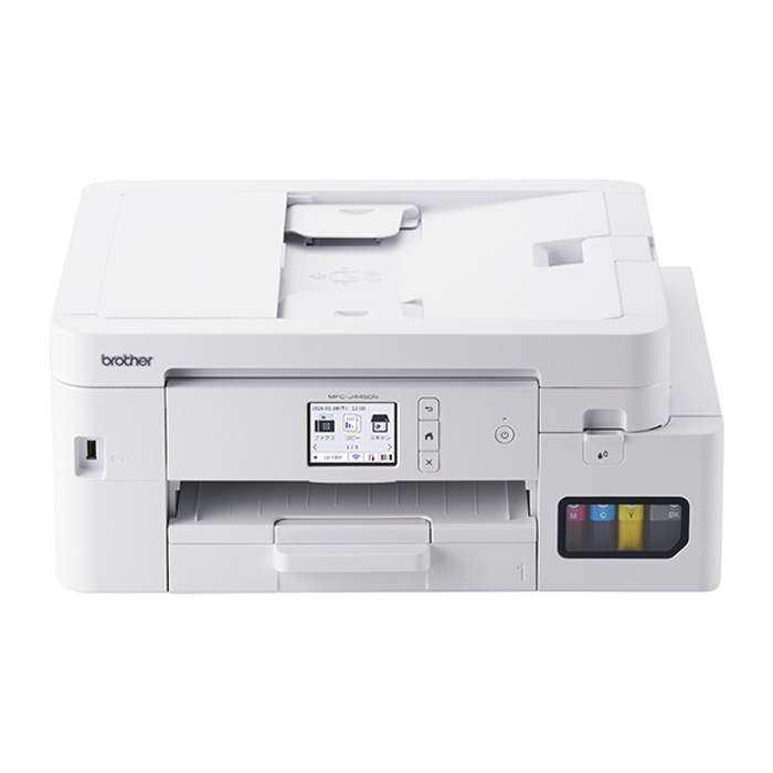 プリンター A4大容量インクジェット複合機 MFC-J4450N ホワイト