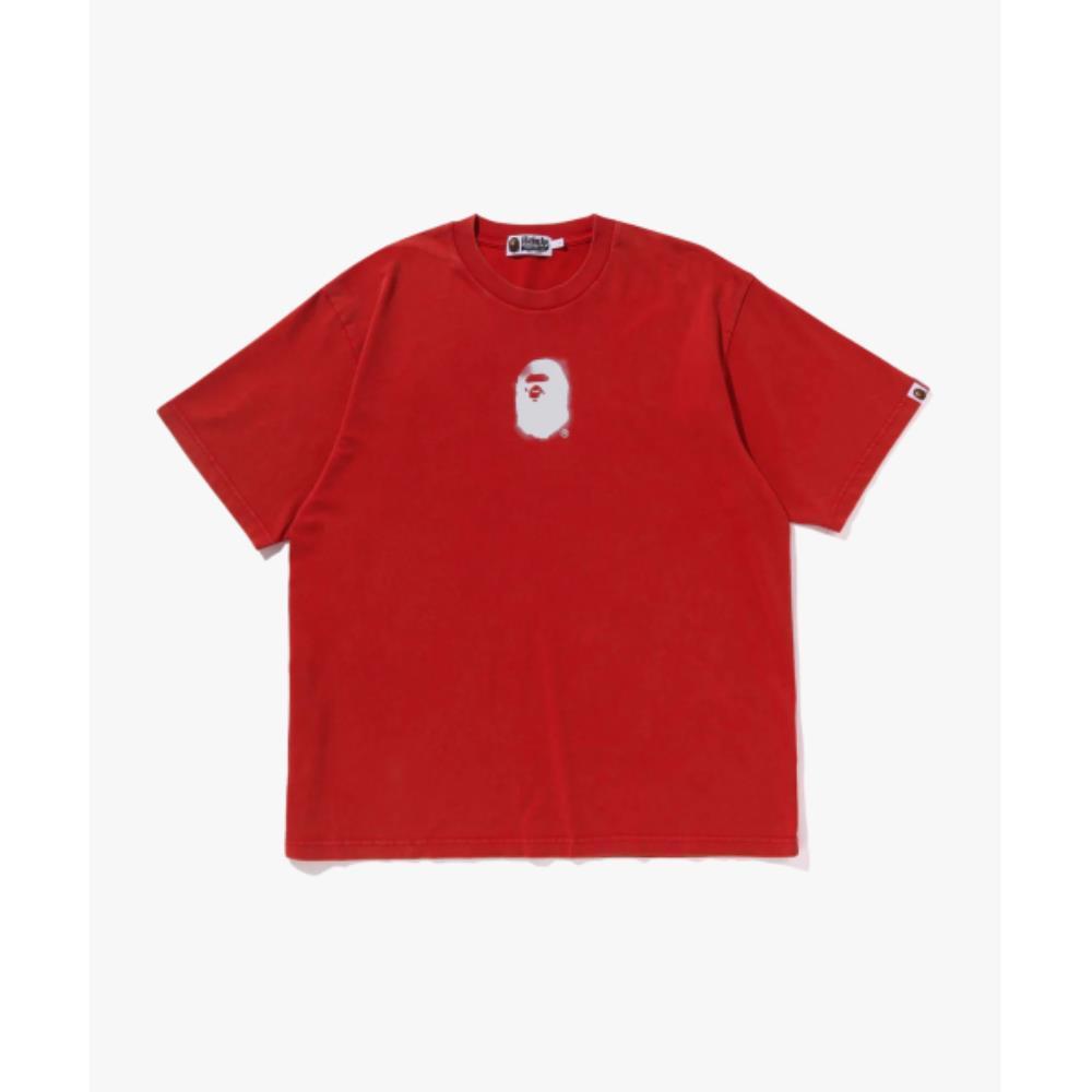 BAPE Pigment Print Ape Head Relaxed Fit T-Shirt M OLIVE