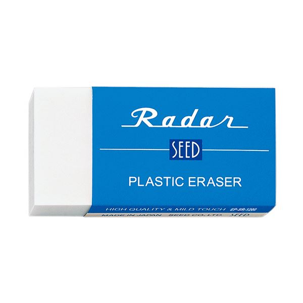 （まとめ） シード レーダー消しゴム1306627mm EP-SR-1200 1個 10セット