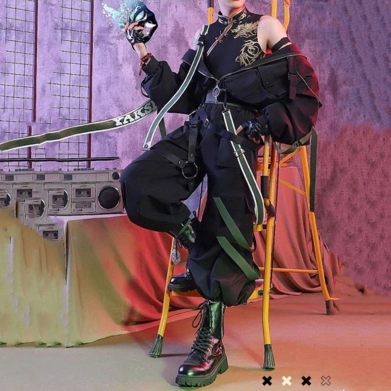 【急速出荷】 原神コスプレコスチューム護法夜叉降魔大聖マンドリルコスプレハロウィンアニメゲームcospalyスーツ