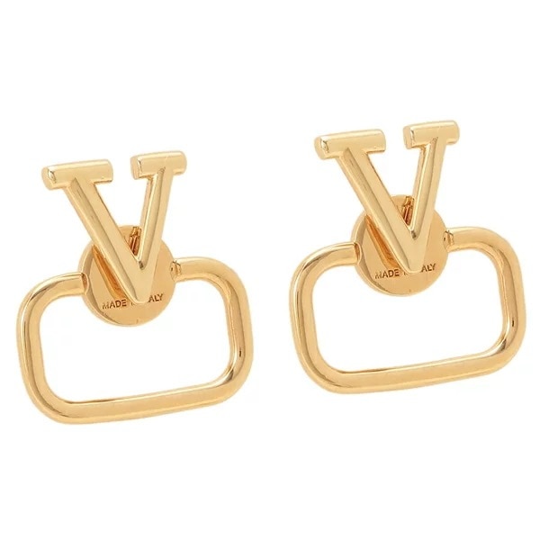 ピアス Vロゴ ゴールド レディース 3W2J0S35MET CS4