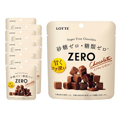 他サイト： ロッテ ゼロ シュガーフリーチョコレート 40g×10個の商品画像