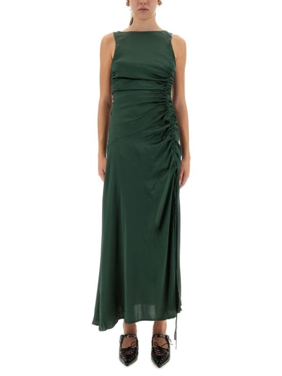 GANNI Women Dresses W0739 774 Green