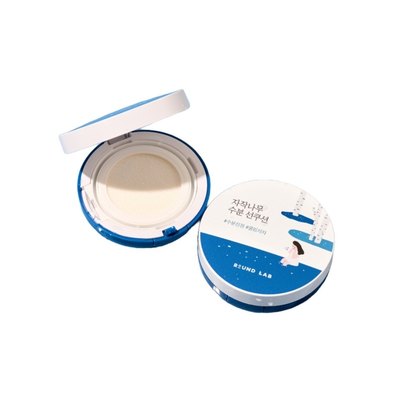 [2個SET]ラウンドラップ白樺水分サンクッション15g (SPF 50+ PA++++)