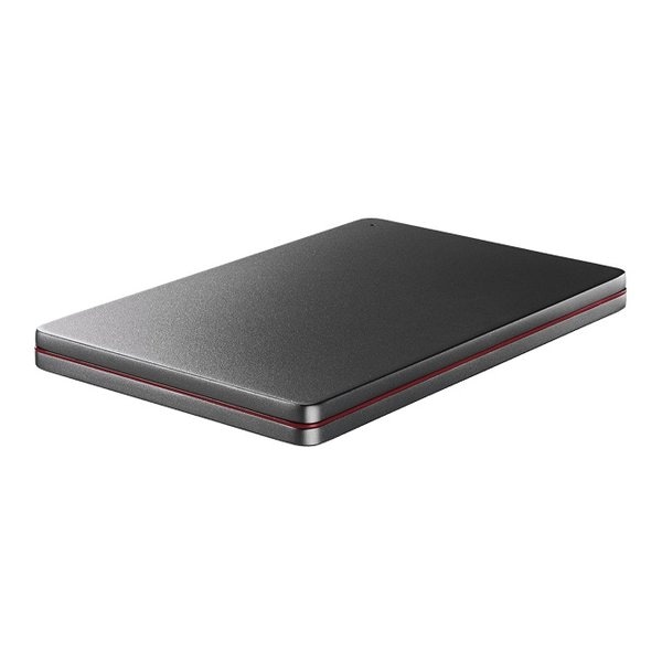 USB3.2 Gen1 USB3.0 対応ポータブルハードディスク「カクうす」 1TB Black×Red HDPX-UTSC1K 11,786円