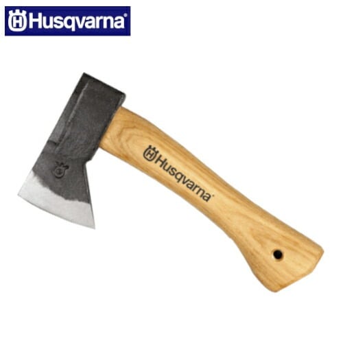ハスクバーナ 斧 手斧 ハイキングハチェット キャンプ 鍛造 ヒッコリーハンドル 500ｇ 品番：599673501