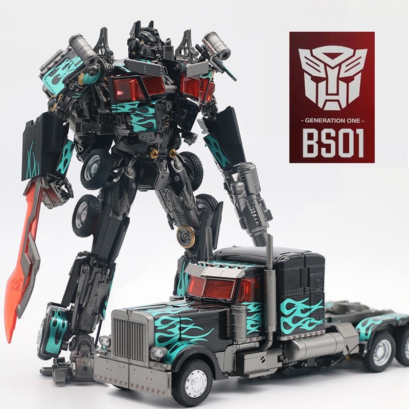 BLACK MAMBA BS01 Optimus Prime Night patrol 夜回り 闇黒版 オプティマスプライム