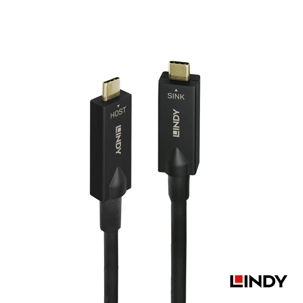 【99149】 LINDY 10m USB3.2 Gen2 Type-Cアクティブ ケーブル