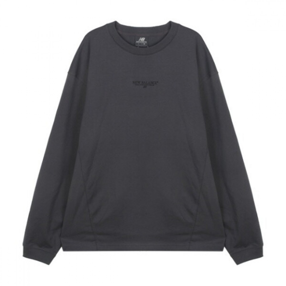ニューバランス エッセンシャルレタリング ロングスリーブ Tシャツ UNI DQJ NBNDFCO303-60