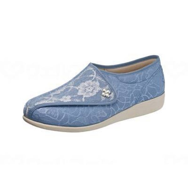 快歩主義L011 ブルー ホワイト 24.0 KS20544 メーカー直送