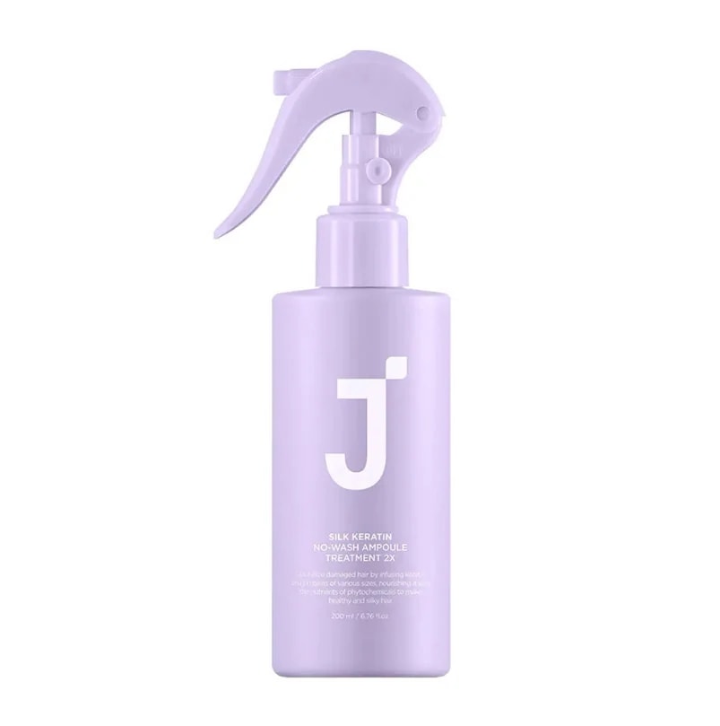 シルク ケラチン ノーウォッシュ アンプル トリートメント 2X 200ml