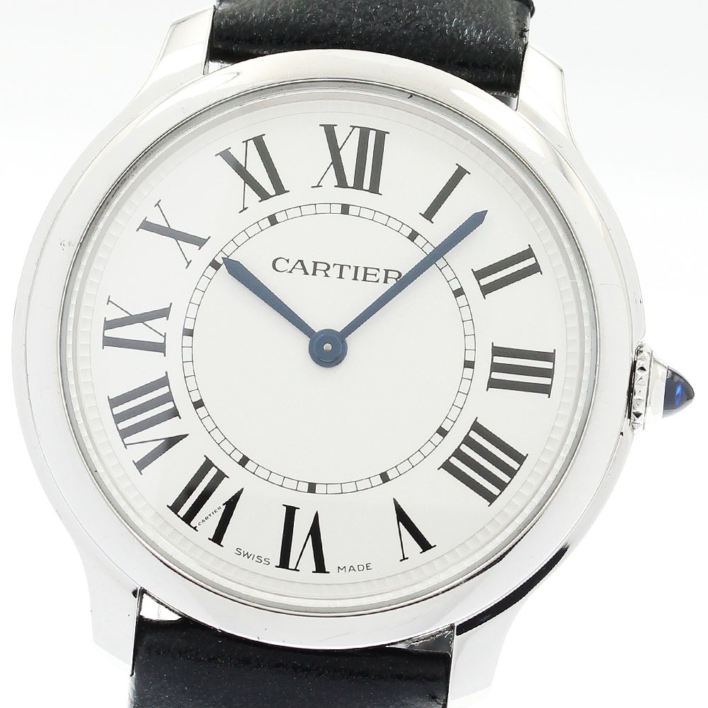 カルティエ CARTIER WSRN0031 マストロンド クォーツ ボーイズ 保証書付き_901471【中古】