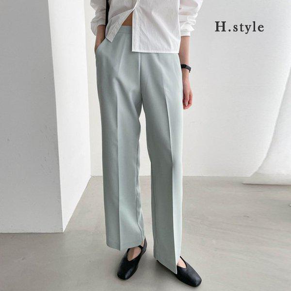 HスタイルPT22ssローパンツ/春の新商品/バンディングパンツ/ワイドパンツ/ワイド/スラックス/ジョガー/ベギー/バギー/ブーツカット