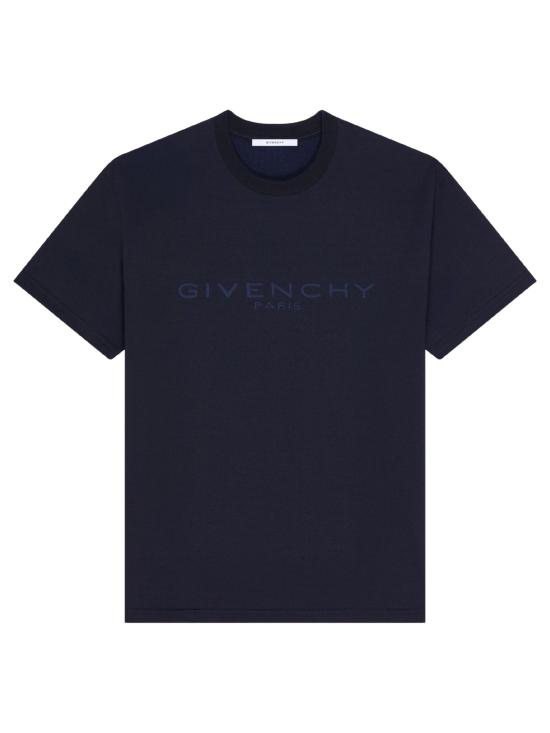 GIVENCHY Men T-Shirts BM71NK3YSF 499 Blue
