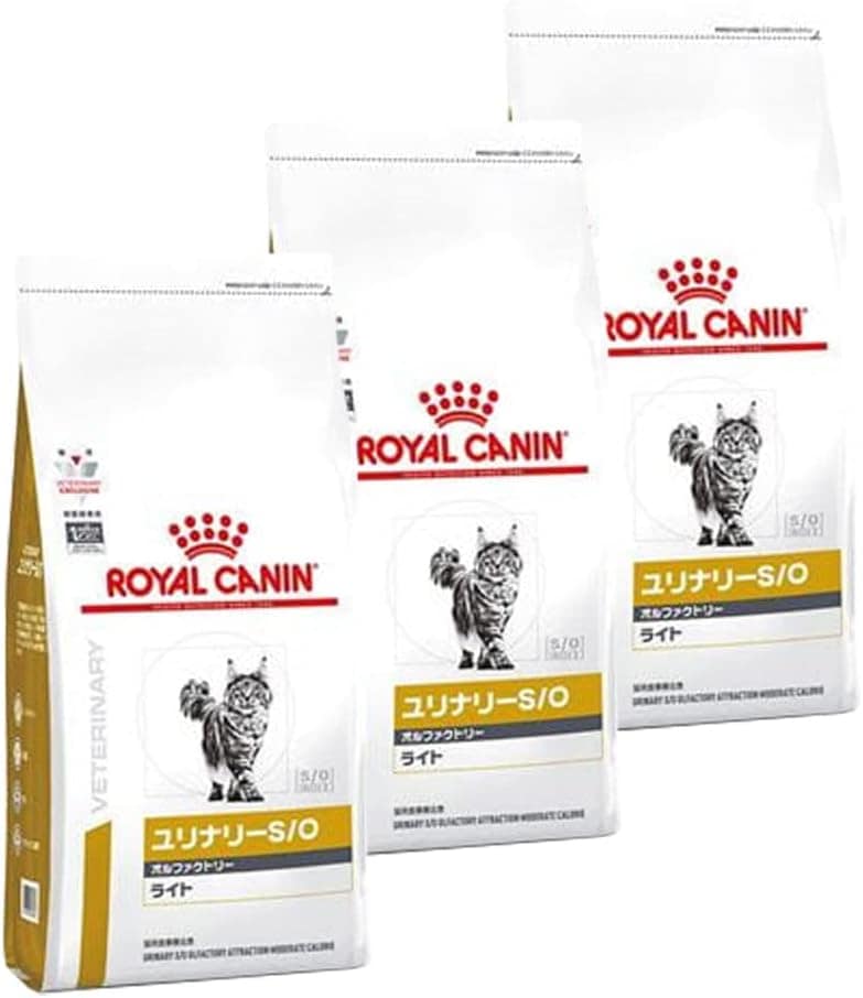 【3袋セット】ロイヤルカナン 食事療法食 猫用 ユリナリーS/O オルファクトリー ライト ドライ 500g