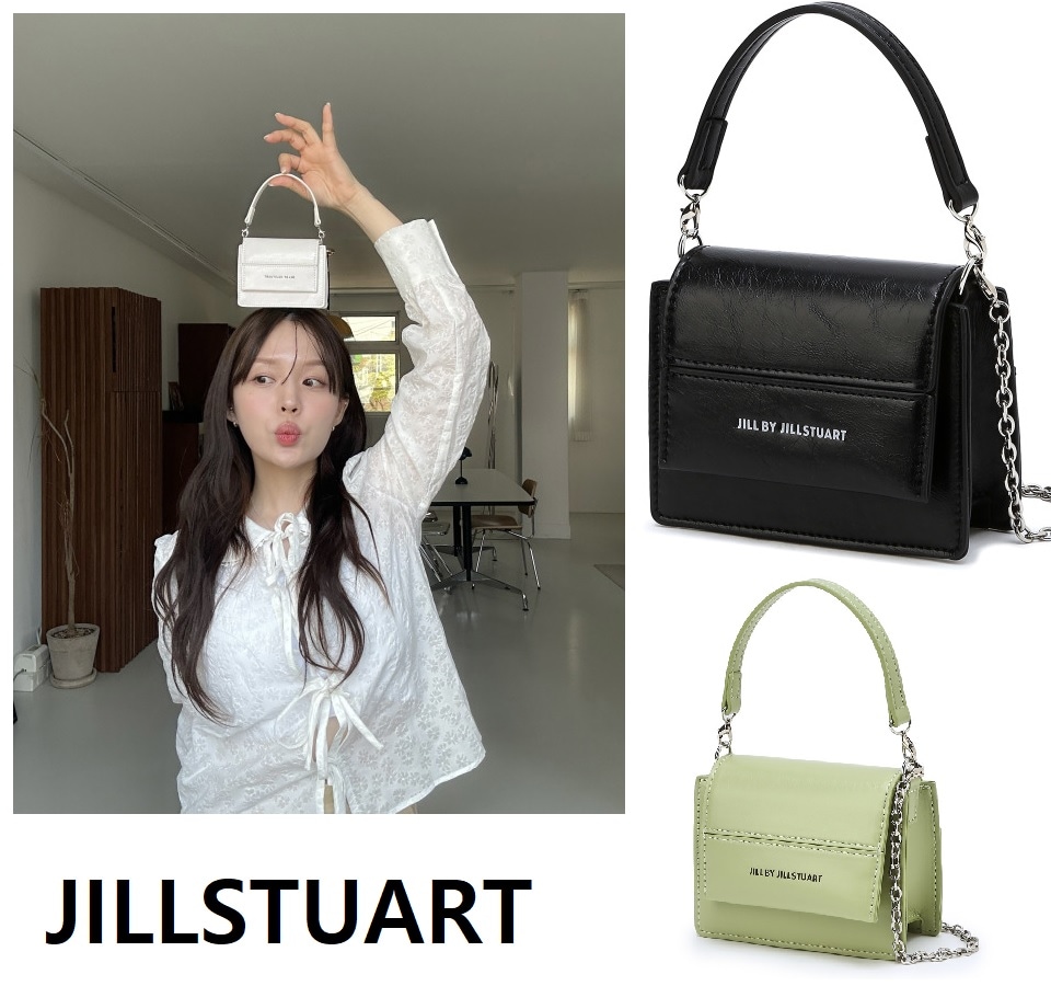 [JILLSTUART] [23FW] [ブレッド]デニムチェーンミニクロスバッグ