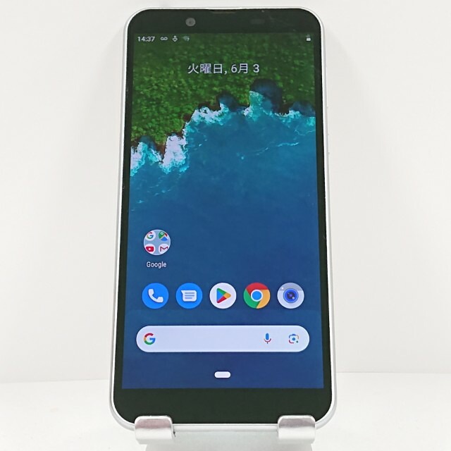 Android One S5 S5-SH Y!mobile クールシルバー 送料無料 本体 c12822 【中古】 5,950円