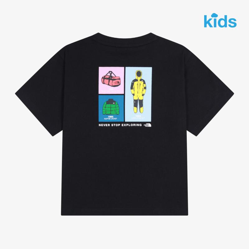 NT7US08S キッズ エンブレム アーカイブ 半袖 T KS EMBLEM ARCHIVE S/S R/TEE