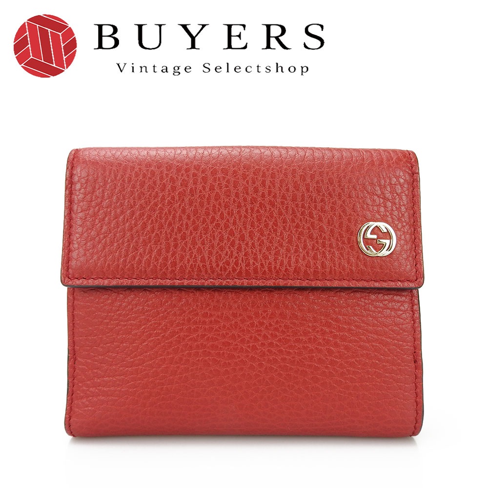 良質 GUCCI 中古 グッチ Leathe Wallet 女性 レディース ウォレット コンパクト レッド 赤 革 レザー Wホック財布 449405 プチマーモント 長財布 良質 GUCCI 中古 グッチ Leathe Wallet 女性 レディース ウォレット コンパクト レッド 赤 革 レザー Wホック財布 449405 プチマーモント 長財布