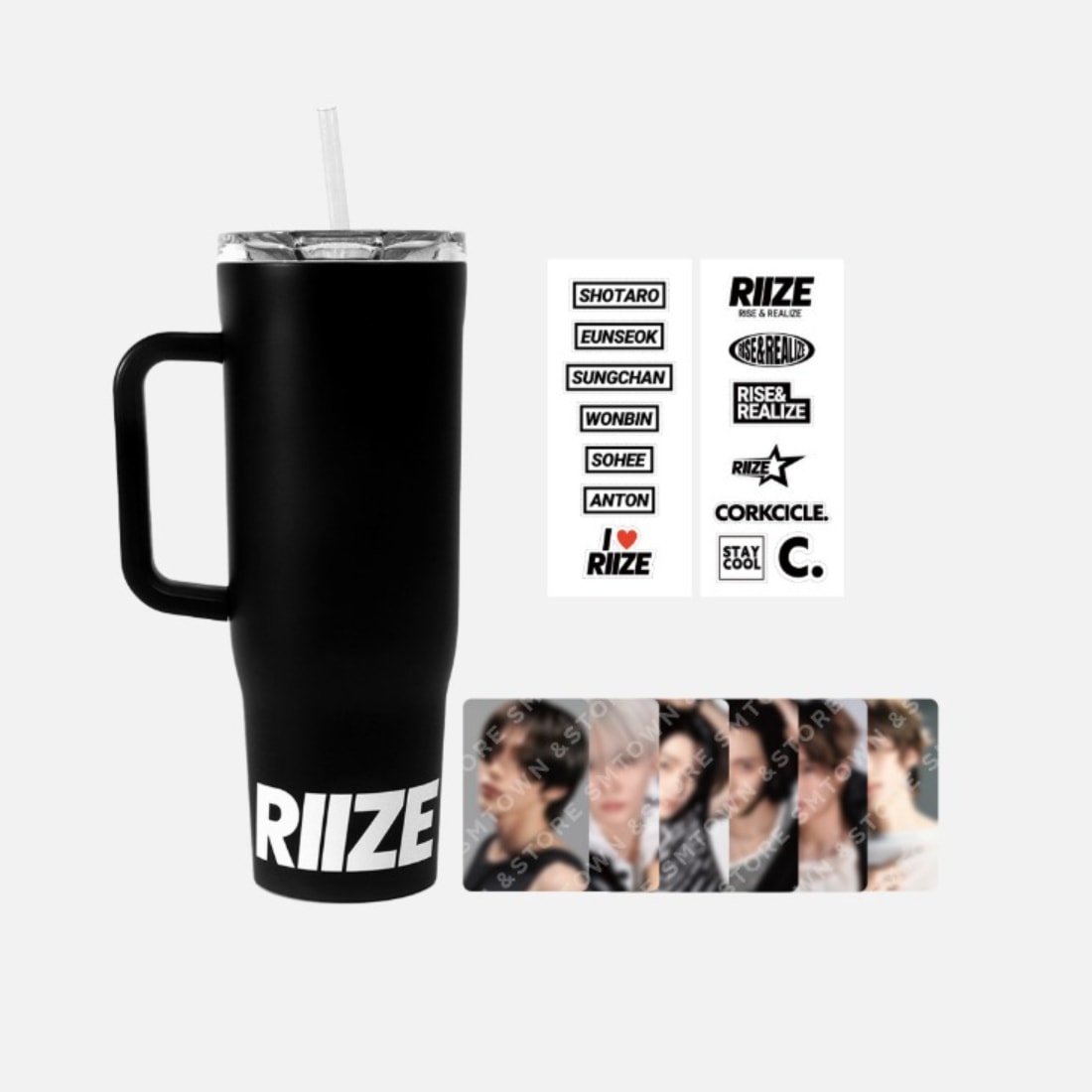 [公式] CORKCICLE X RIIZE CRUISER + REMOVABLE STICKERS + PHOTOCARD SET
