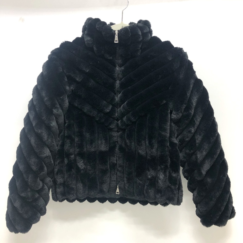 MONCLER モンクレール ダウンジャケット I20931A001505964D PEDRIX ガールズベルベット ダウン アウター アパレル ショート ポリエステル ブラック