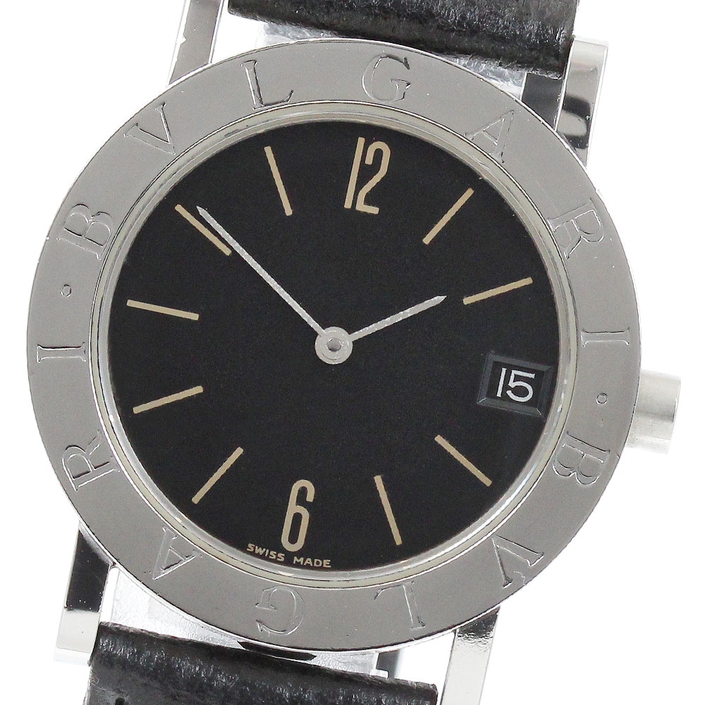 ブルガリ BVLGARI BB30SLD ブルガリブルガリ デイト クォーツ ボーイズ _914646【中古】